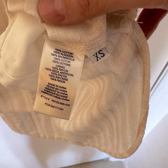 Anthropologie Cloth & Stone Bow Tied
Chambray Tunic Dress striped - Picture 8 of 11